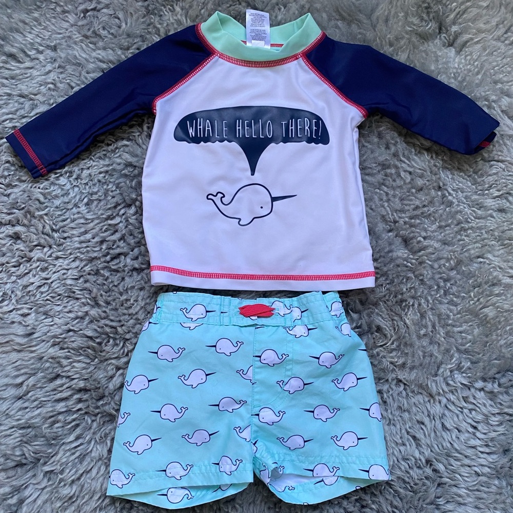 Cat & Jack swim set